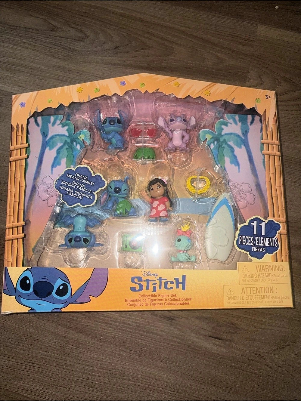 Disney Stitch Collectible Figure Set 11-Piece NWT